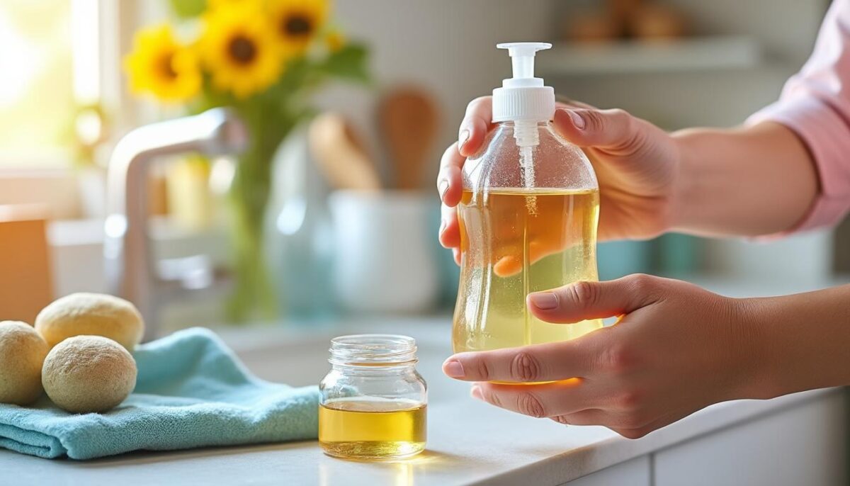 ben je het zat om constant nieuw afwasmiddel te kopen? ontdek hier de slimme truc om je afwasmiddel langer mee te laten gaan en moeiteloos alles schoon te maken.