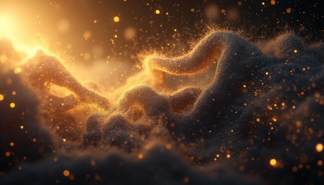 ontdek hoe donkere materie zich bij het vallen gedraagt als gewone materie en wat dit betekent voor ons begrip van het universum.