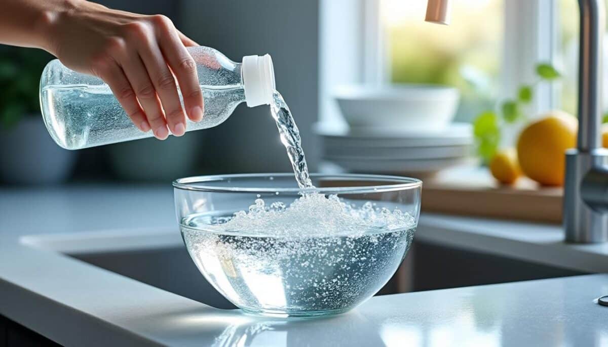 ontdek hoe je je afwasmiddel twee keer zo krachtig maakt met een eenvoudige professionele truc, zodat het wekenlang meegaat en je vaat altijd stralend schoon is.