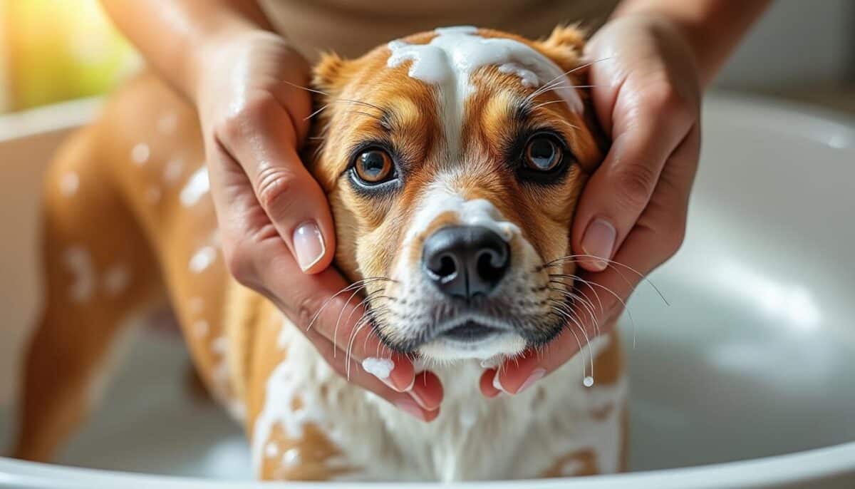 ontdek of het veilig is om je hond te wassen met afwasmiddel en leer de beste methoden voor een schone en gezonde vacht.